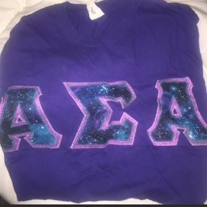 ❣️ Alpha Sigma Alpha Galaxy Letters